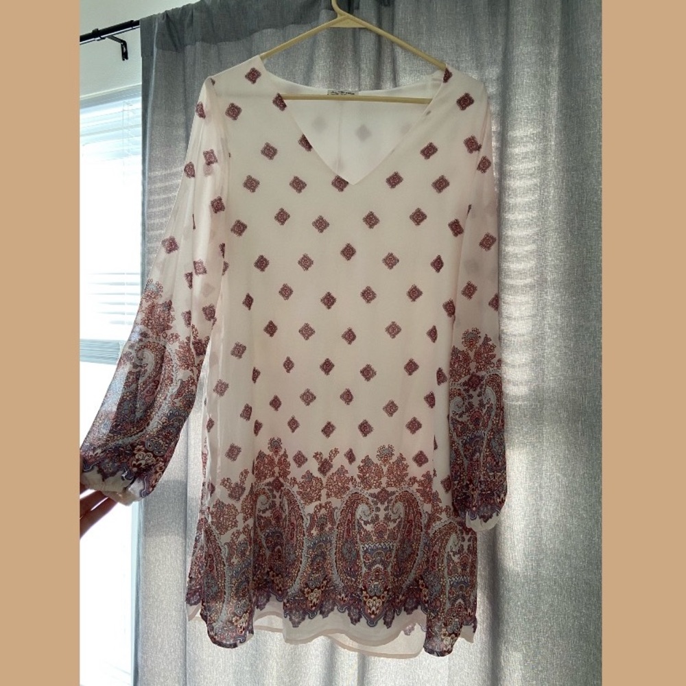 NEVER WORN- BOHO Dress - Size M